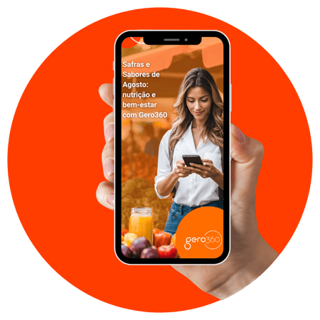 E-Book Safras e Sabores de Agosto: nutrição e bem-estar com Gero360